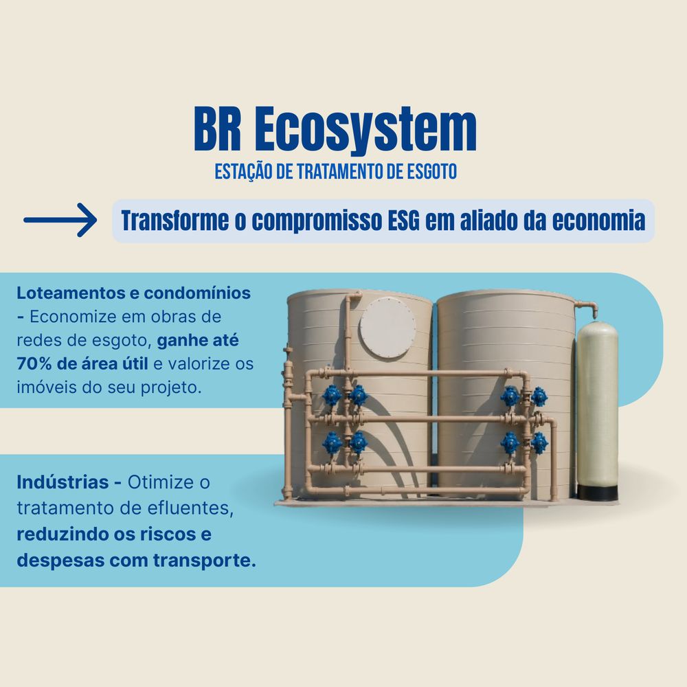 BR Ecosystem para loteamentos, condomínios e indústrias