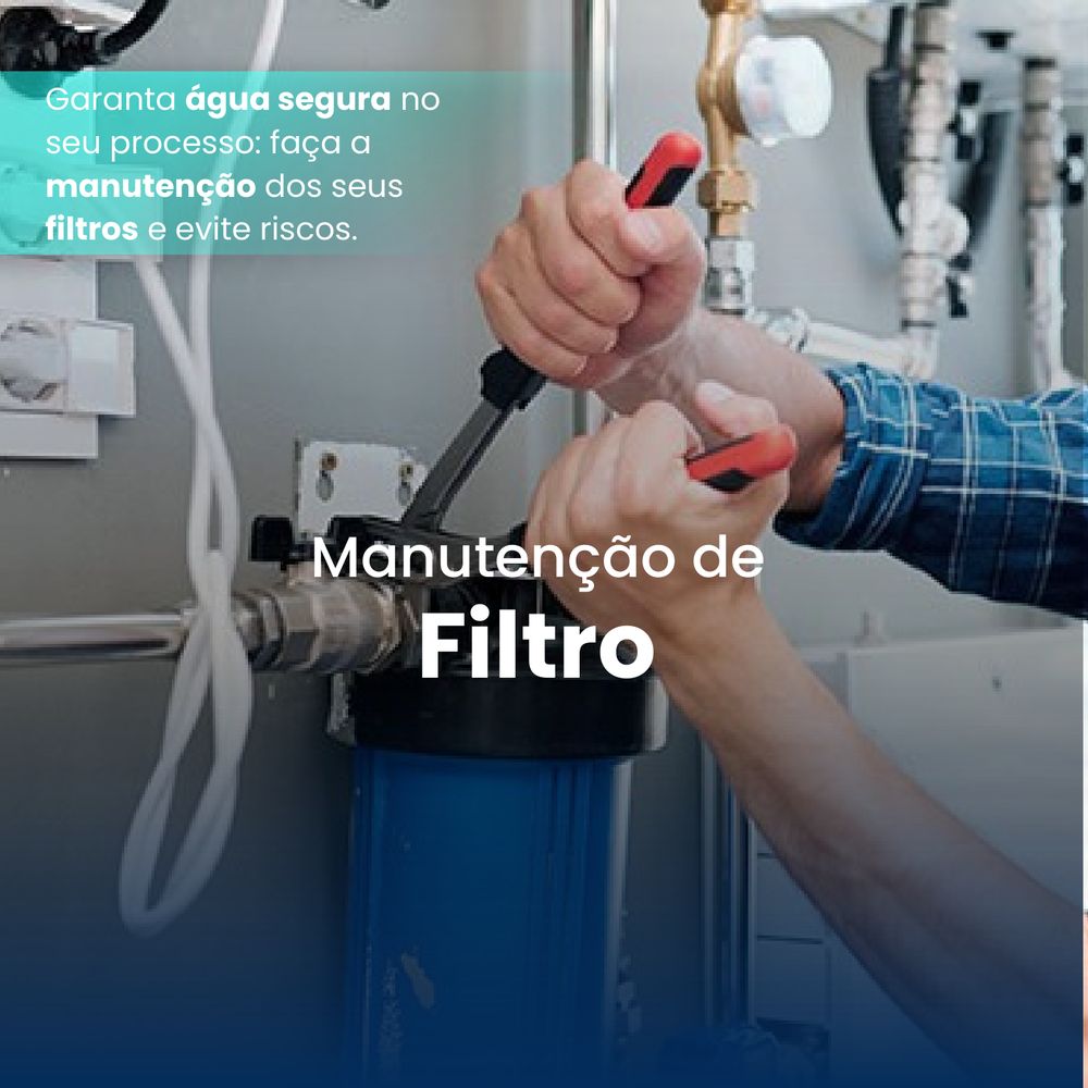 Manutenção geral de filtros industriais