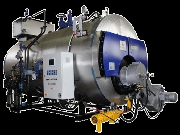 Caldeira e gerador de vapor industrial